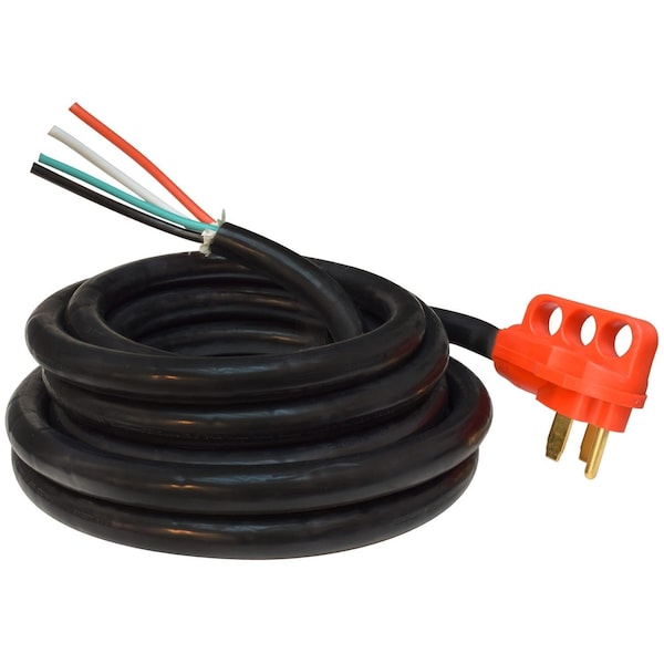 Valterra 50AMP RV NON-DETACHABLE POWER CORD 25FT - A10-5025END