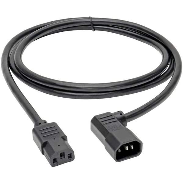 Tripp Lite Power Cord, C14 to C13, 15A, 14AWG, 6ft, Cord Length: 6 ft. - P005-006-14LA