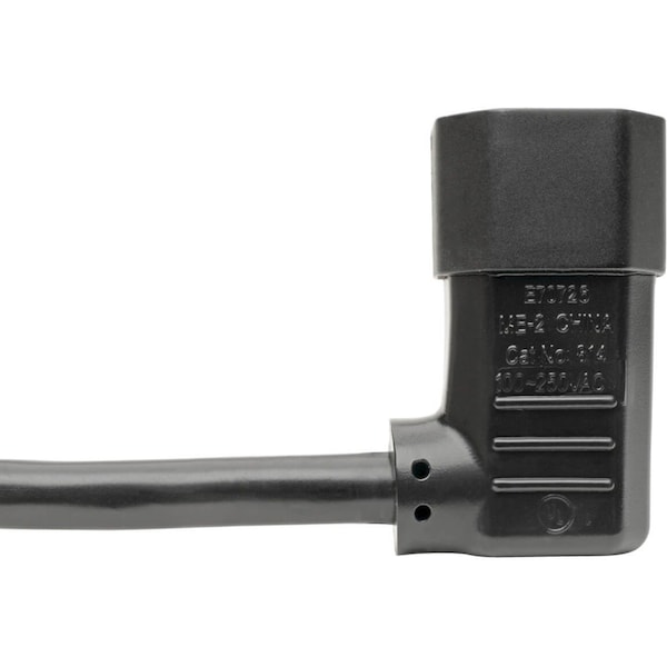Tripp Lite Power Cord, C14 to C13, 15A, 14AWG, 6ft, Cord Length: 6 ft. - P005-006-14LA