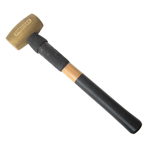 American Hammer Non-Spark Hammer, Bronze, 3.5 lb. - AM3.5BZXWG