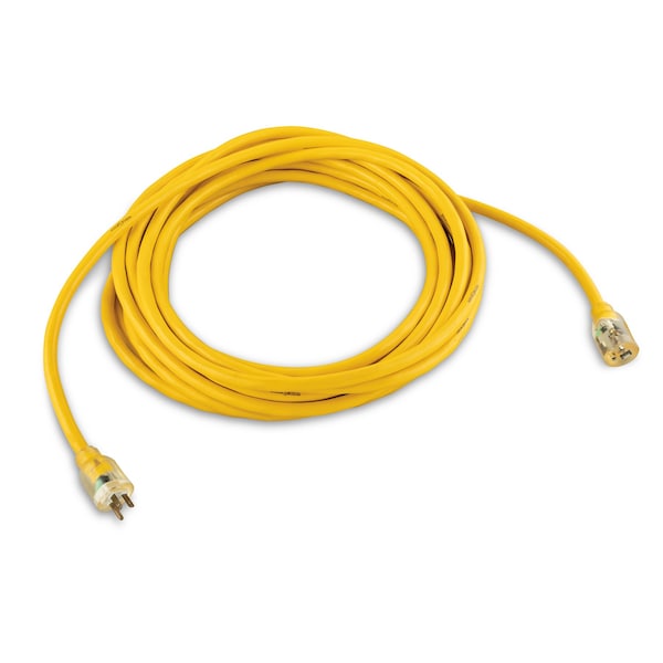 Allegro Industries Standard Extension Cord, 125V, Yellow - 9540-50