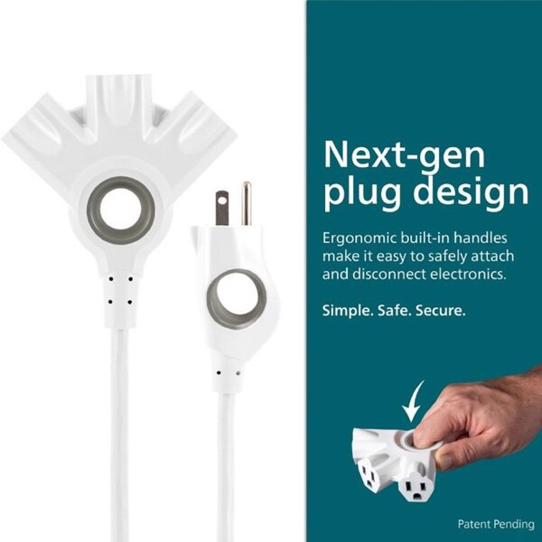Jasco EXTNSN CORD GREEND WH 15ft - SPC3153ZW/37-T1