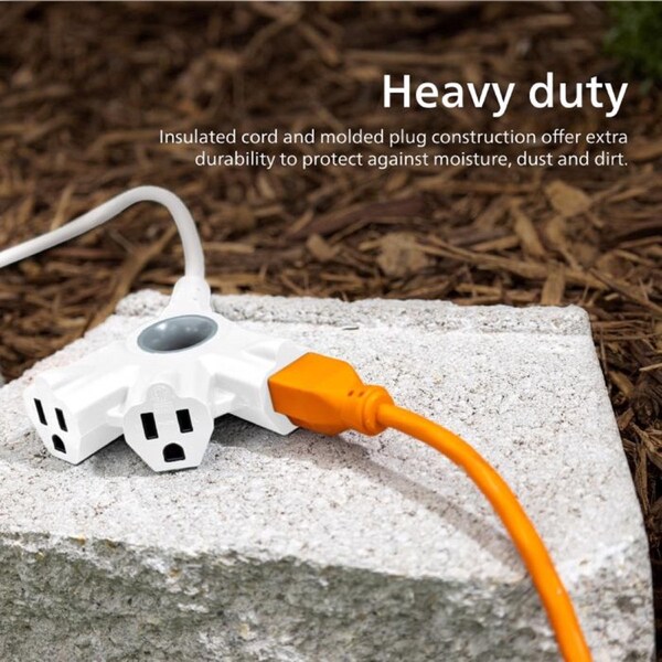 Jasco EXTNSN CORD GREEND WH 15ft - SPC3153ZW/37-T1