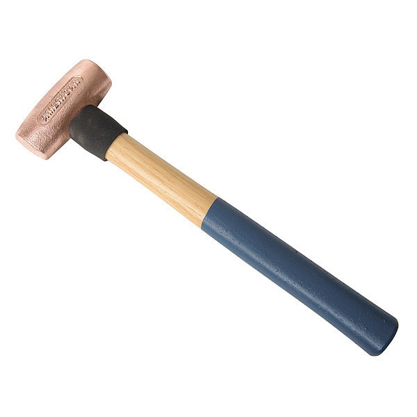 American Hammer Non-Spark Hammer, Copper, 3.5 lb., 14" - AM3.5CUWG