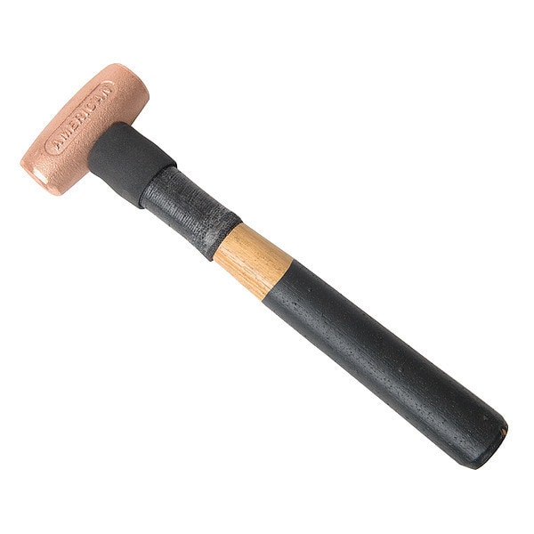 American Hammer Non Spark Hammer, Copper, 2 lb., 12" - AM2CUXWG
