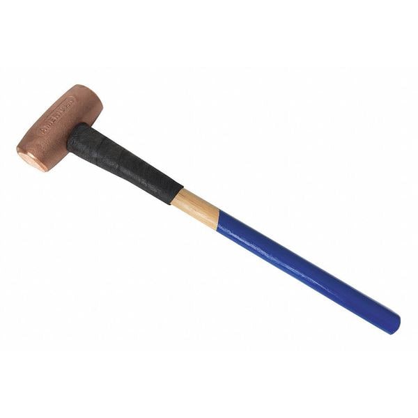 American Hammer Non Spark Hammer, Copper, 5 lb., 20" - AM5CUXWG