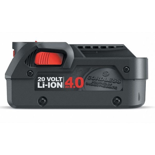 Chicago Pneumatic Individual Cordless Battery, 20 V / 4 Ah, Lithium-ion, High Performance - CP20XP