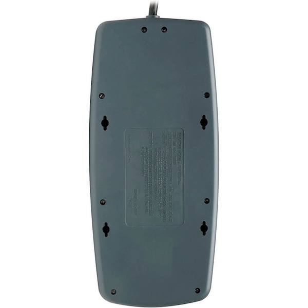 Tripp Lite Surge Protector, 10 Outlet, 2395 Joules, 8' Cord, BK/SR - TRPTLP1008TEL