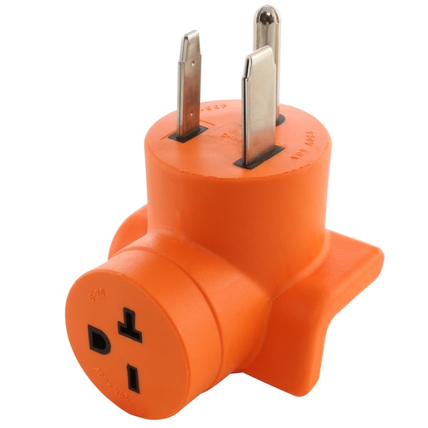 Ac Works Welder 6-50P Plug to 6-20R 15/20A 250V HVAC/ Power Tools Female Adapter - AD650620