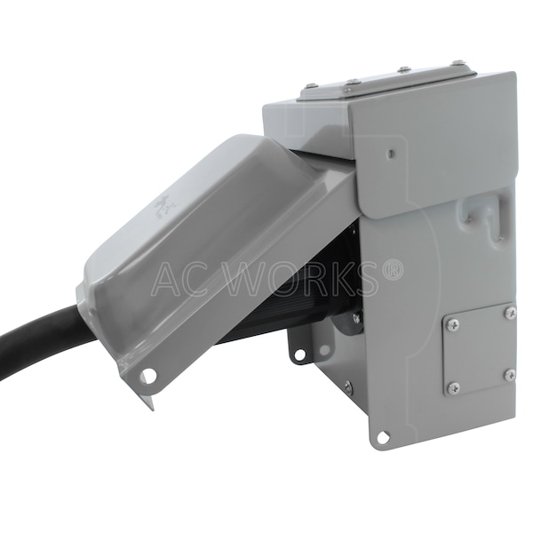 Ac Works 10ft SOOW 6/4 CS6365 to CS6364 Temp Power 50A Generator Cord - TESS2-010