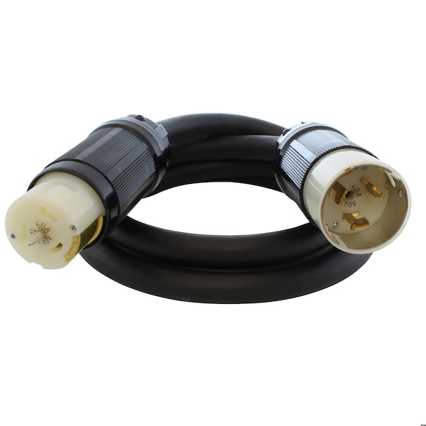 Ac Works 10ft SOOW 6/4 CS6365 to CS6364 Temp Power 50A Generator Cord - TESS2-010