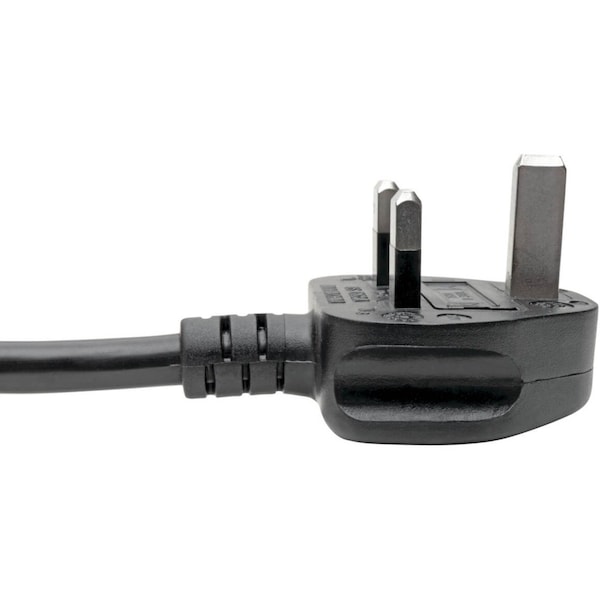Tripp Lite Power Cord, C1 to BS-1363 UK Plug, 13A, 8ft - P052-008