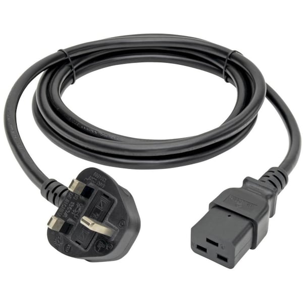 Tripp Lite Power Cord, C1 to BS-1363 UK Plug, 13A, 8ft - P052-008
