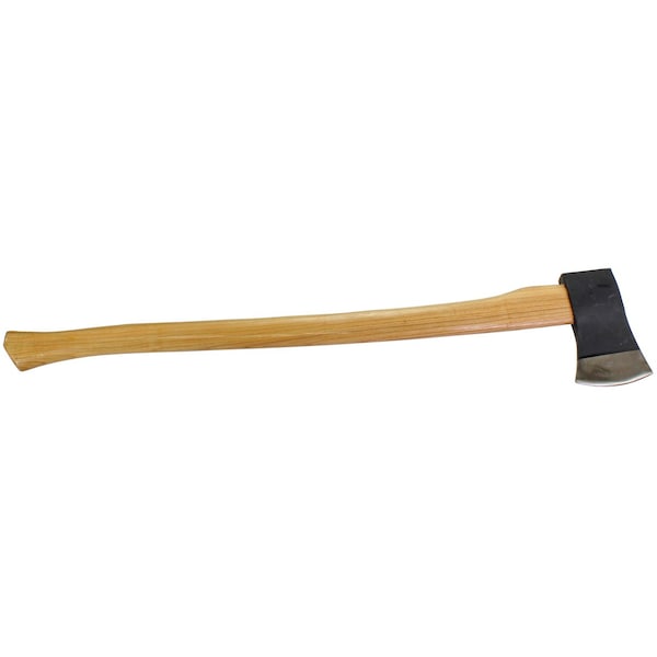 The Brush Man Single-Bit Axe, 3-1/2 Lb Steel Head, Wood Handle, 6PK - AXE-W-I
