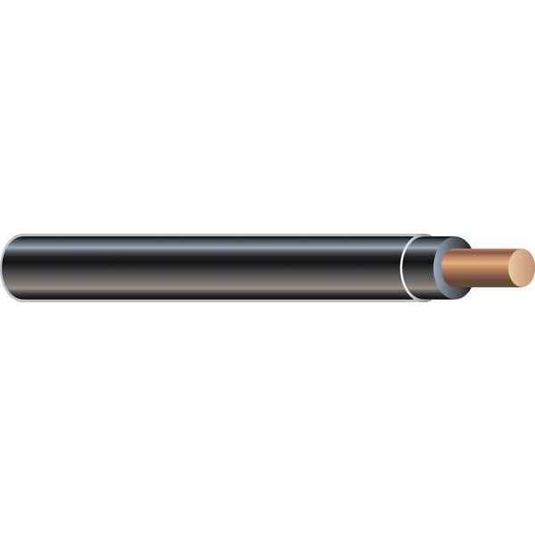 Southwire TFN, Building Wire, Copper, 18 AWG, 1C, Black, Solid, 500 ft - 26977906