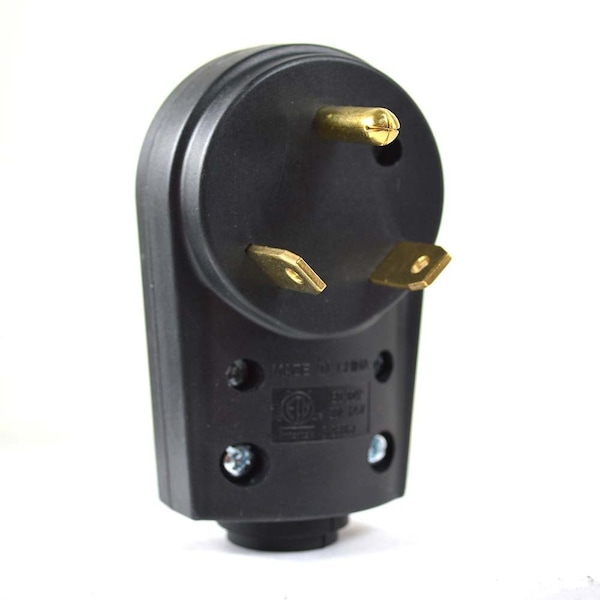 Superior Electric 30 AMP RV Plug NEMA TT-30P with Handle - ETL Approved - RVA1593