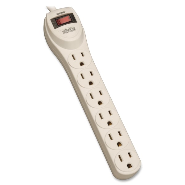 Tripp Lite Power Strip, 6-Outlet, Industrial, 4ft cord - PS6