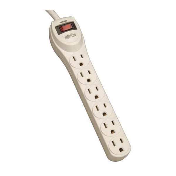 Tripp Lite Power Strip, 6-Outlet, Industrial, 4ft cord - PS6