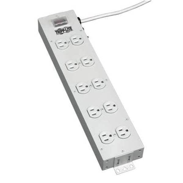 Tripp Lite PDU, 120V, 10 Outlet, 15 ft., White - TLM1015NC