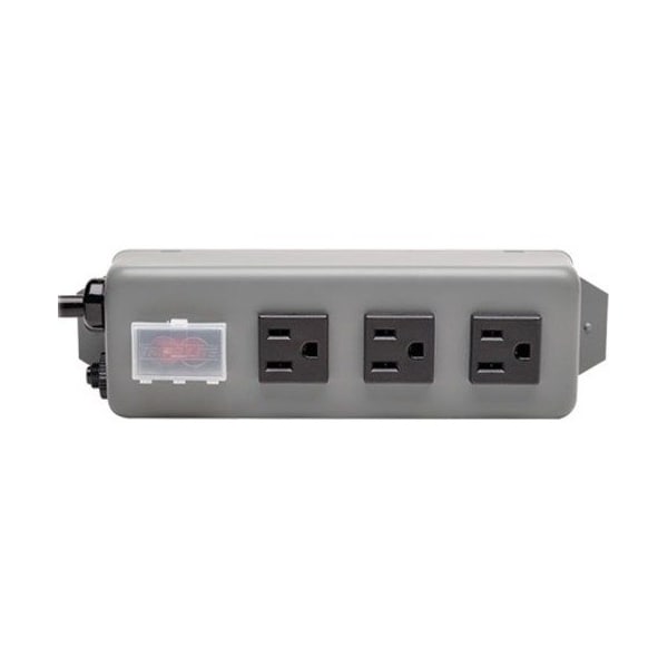 Tripp Lite Power Strip, 3 Outlet, Industrial, 6ft cord - 3SP