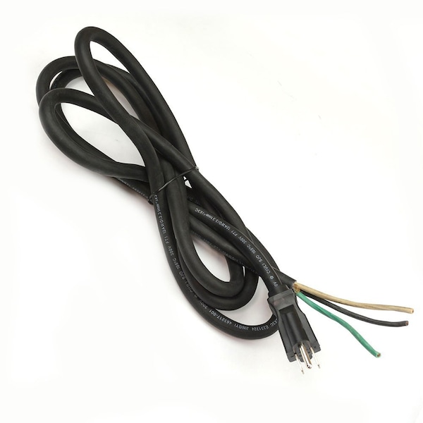 Superior Electric 9 Feet 12 AWG SJO 3 Wire 125 Volt NEMA 5-15P Electrical Cord - EC123