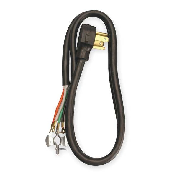 Southwire Dryer Cord, 30A, 6 ft., Black - 9156SW8808