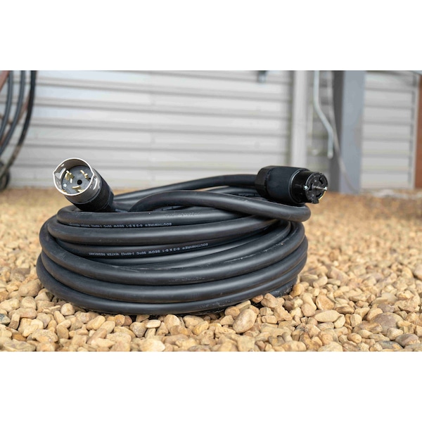 Southwire Power Supply Cord, 100ft, Black, NEMA 1 - 19190008