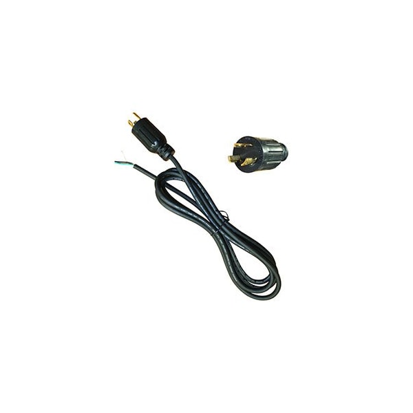 Superior Electric SJO Locking Extension Cord, 16 AWG, Outdoor, Black, Rubber, 9 ft - EC163T