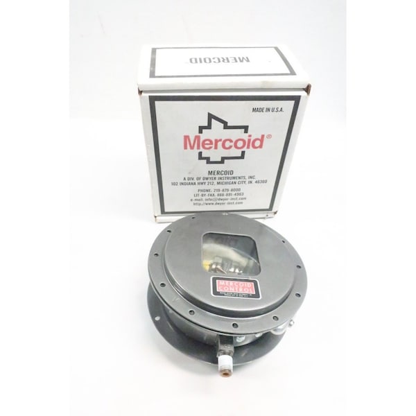 Interruptor de presión Mercoid 1/4in 25-600psi 120/240/440v-ac - DAW-23-3-10S