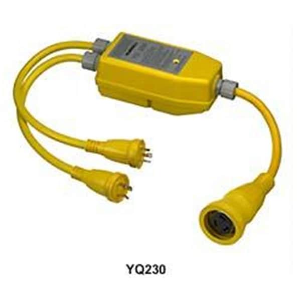 Track Usa Hubbell YQ-230 Smart Y 1 50-250V Cord To 2 30A-125V - TR4239182
