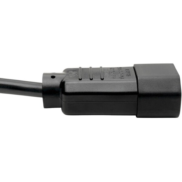 Tripp Lite Power Cord, C14 to RAC13, 10A, 18AWG, 2ft - P004-002-13RA