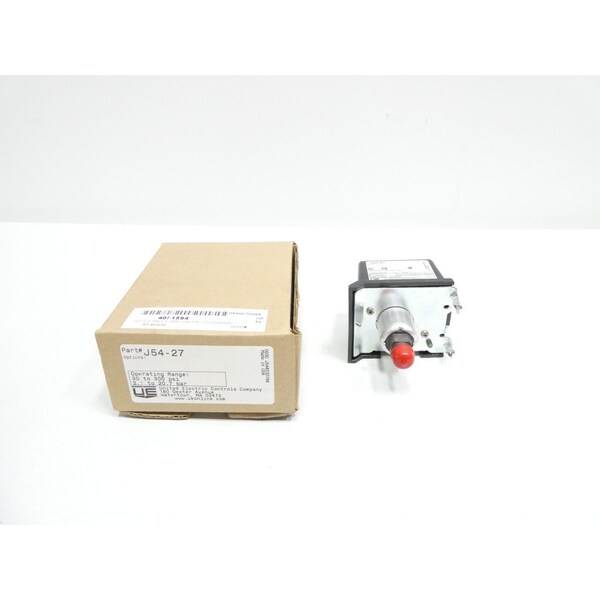 Interruptor de presión UE United Electric de 30-300 PSI y 480V AC - J54-27