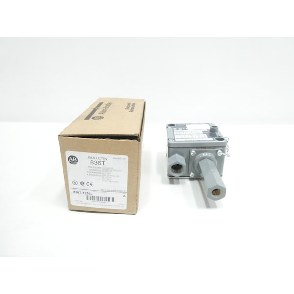 Interruptor de presión Allen Bradley de 60-650 PSI y 120-600V-AC - 836T-T256J