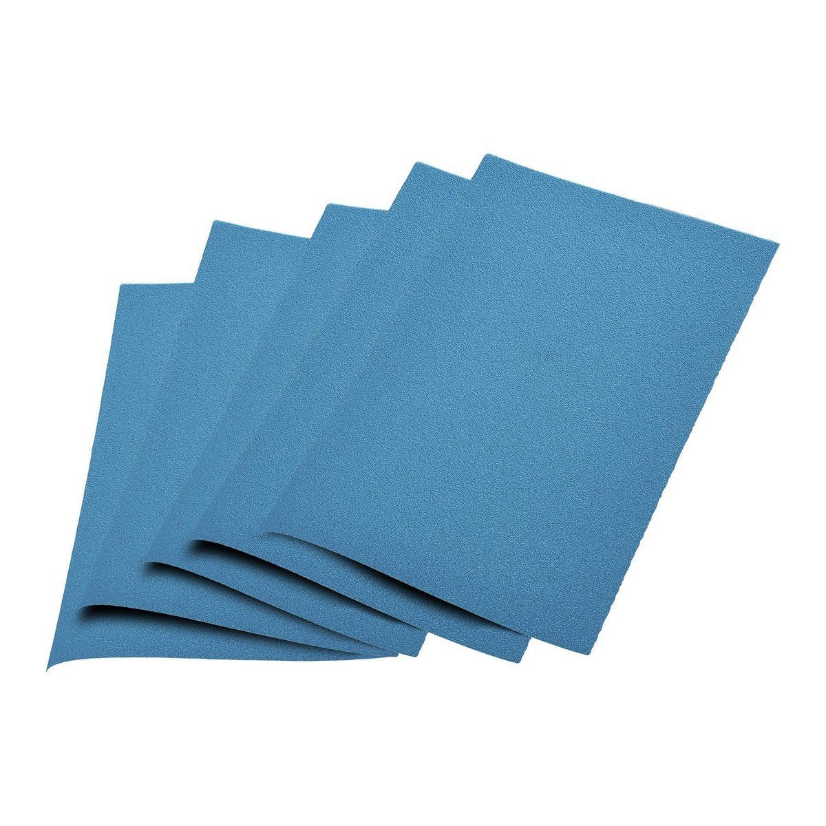 Hércules 3-2/3 pulg. x 9 pulg. 120 grano 1/3 hoja de papel de lija con grano de alúmina cerámica, paquete de 5 - 58189