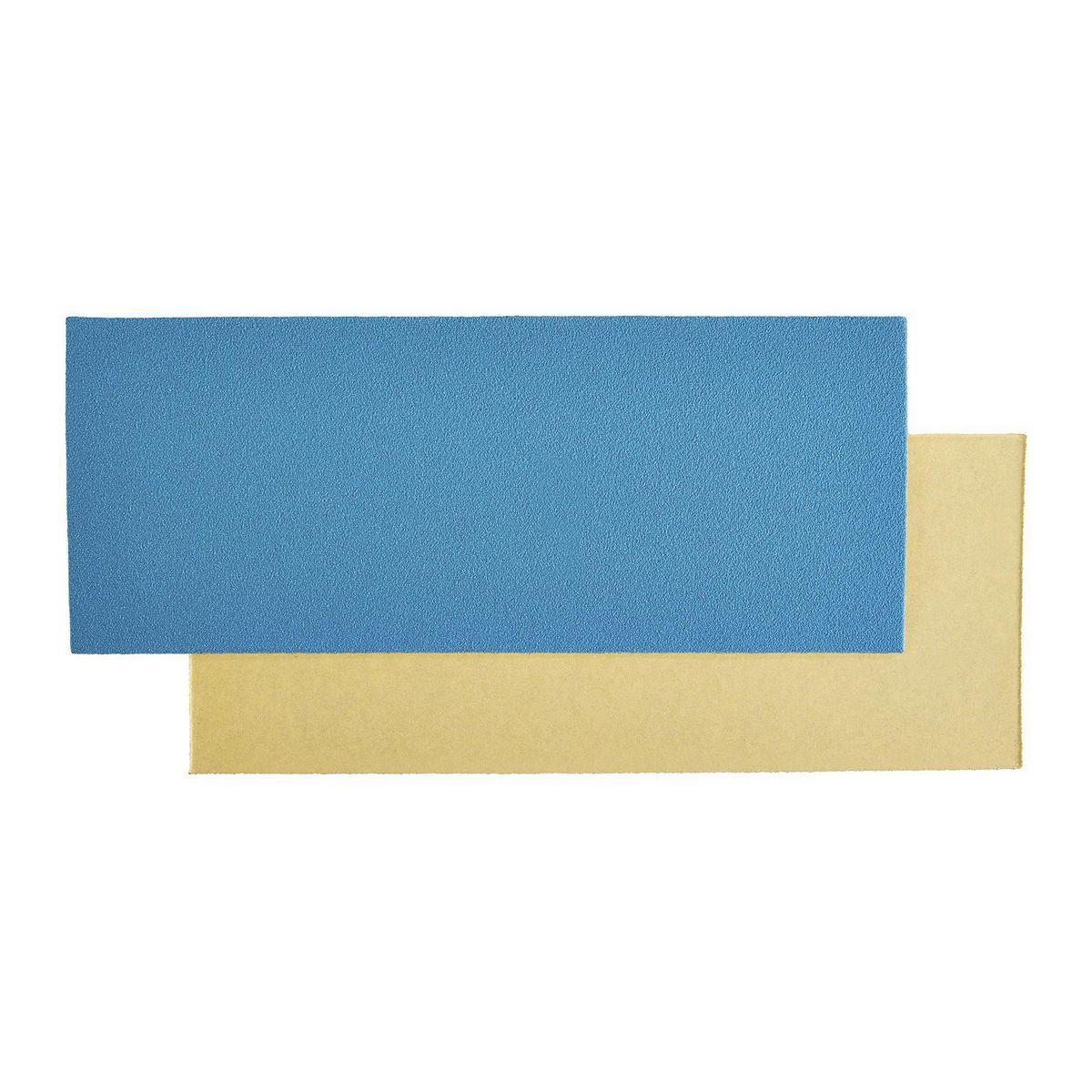 Hércules 3-2/3 pulg. x 9 pulg. 120 grano 1/3 hoja de papel de lija con grano de alúmina cerámica, paquete de 5 - 58189
