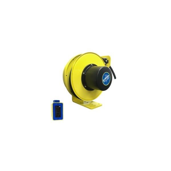 Ericson REEL RETRACT 30FT 12/3 SOW CBL W/OUTLET - 5123-30-BG-20