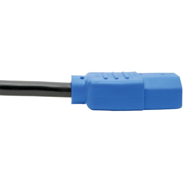 Tripp Lite Power Cord, C14 to C13, 10A, 18AWG, 4ft, Cord Length: 4 ft. - P004-004-BL
