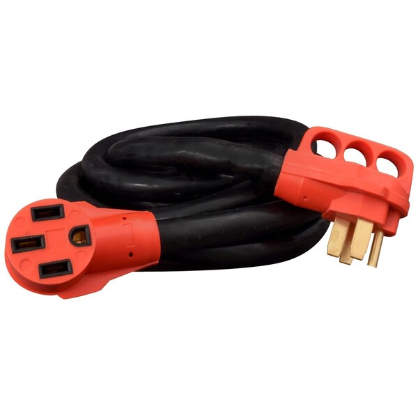Valterra 50A EXTENSION CORD W/HDL, 15FT, RED, BOXED - A10-5015EH