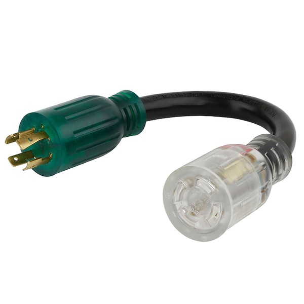 Reliance Controls Color Connect 12/3 SJTW 120/240 V 12 in. L Adapter Cord - AC2030