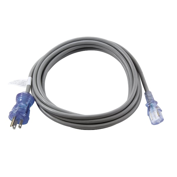Ac Works 15FT 13A 16/3 Medical Grade Power Cord With IEC C13 Connector - MD173