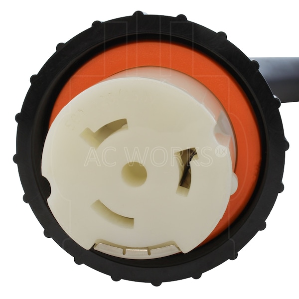 Ac Works 50ft RV 50A Detachable Power Supply Cord with Power Indicator - S1450SS2-050