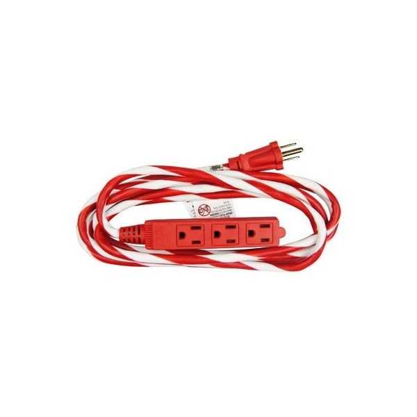 Kab Enterprise Extension Cord, Indoor/Outdoor, 3 Outlets, 10 ft - KAB2/KAB2F3