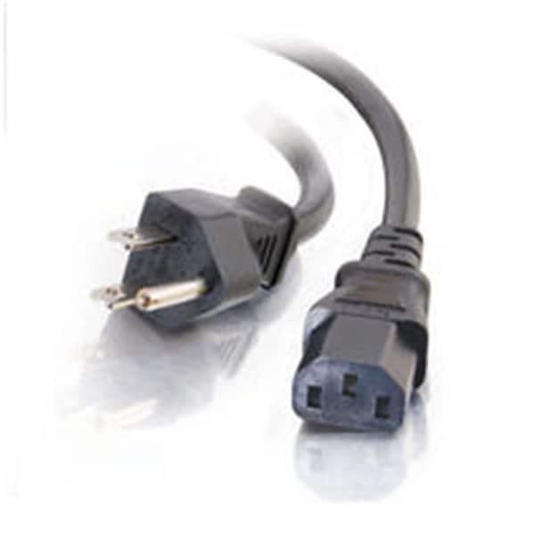 Fasttrack 1ft 18 AWG Universal Power Cord IEC320C13 to NEMA 5-15P - FA56957