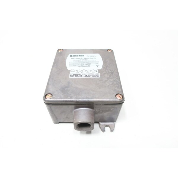 Interruptor de presión Barksdale ACTIVADO de 160 a 3200 PSI 125/250/480V-AC - B1T-A32SS