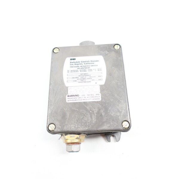 Interruptor de presión Barksdale 1/4 pulgadas 240-4800 psi 480V-CA - B1T-A48SS