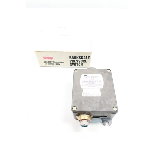 Interruptor de presión Barksdale 1/4 pulgadas 240-4800 psi 480V-CA - B1T-A48SS