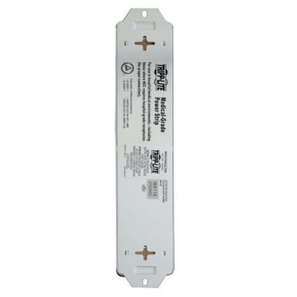 Tripp Lite Surge Protector Strip, 4 Outlet, White - SPS415HGULTRA