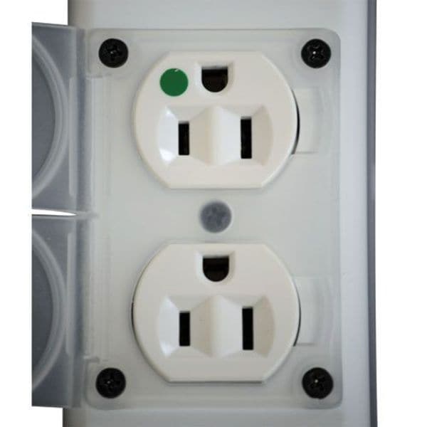 Tripp Lite Surge Protector Strip, 4 Outlet, White - SPS415HGULTRA