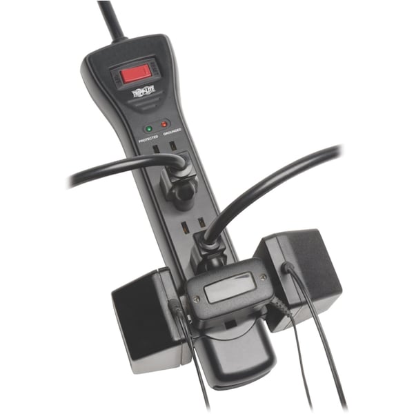 Tripp Lite Surge, 7 Outlet, 25ft cord, 2160J, Black - SUPER725B