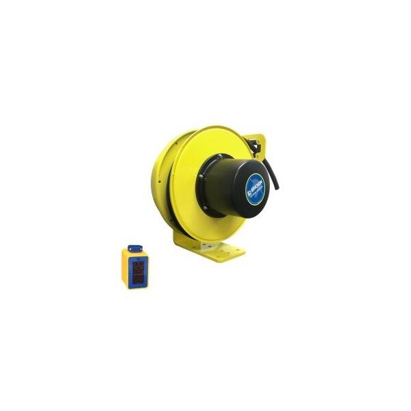 Ericson REEL RETRACT 50FT 14/3 SOW CBL W/OUTLET - 5143-50-BG